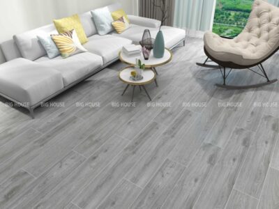 15 Mẫu phòng khách lát gạch giả gỗ Đẹp, Ấm áp kèm Báo giá rẻ
