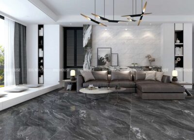 16 Mẫu gạch đen vân đá Sang trọng, Đẳng cấp kèm Ưu điểm
