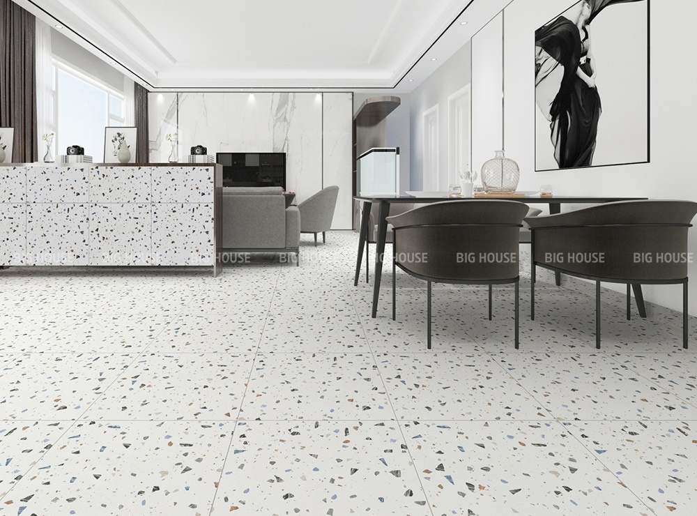 gạch 60x60 vân đá lát nền terrazzo Takao 56303