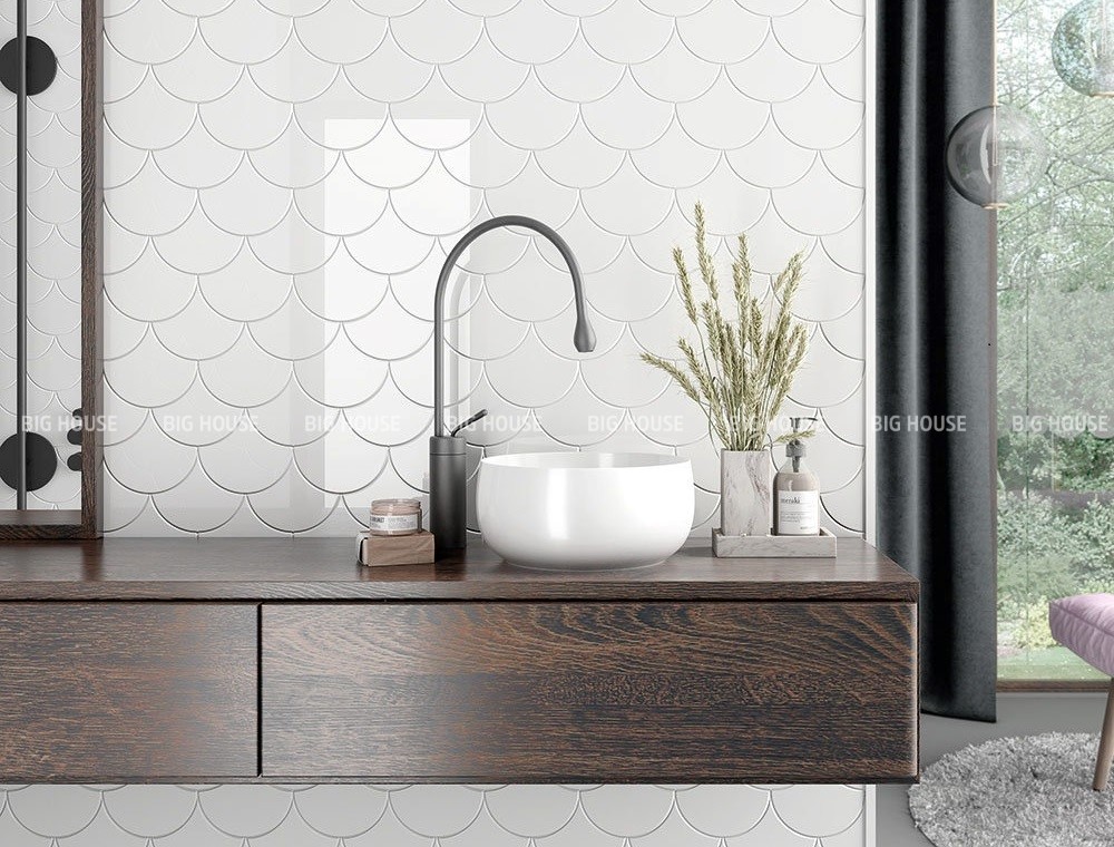Chọn kích thước gạch ốp nhà vệ sinh 