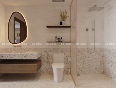 Gạch terrazzo nhà tắm ốp lát trang trí Đẹp mắt, Cá tính, Khác biệt