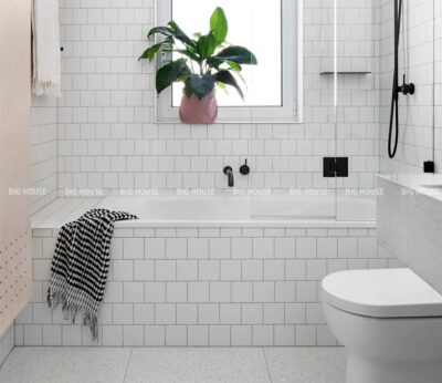 Tips Chọn gạch ốp phòng tắm nhỏ 3m2 Phù hợp, Thẩm mỹ nhất