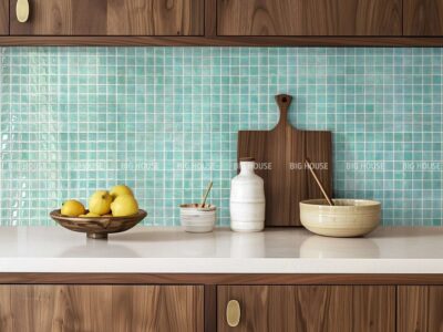 FULL Mẫu gạch mosaic ốp bếp Đẹp, Lạ kèm Ưu điểm & Báo giá