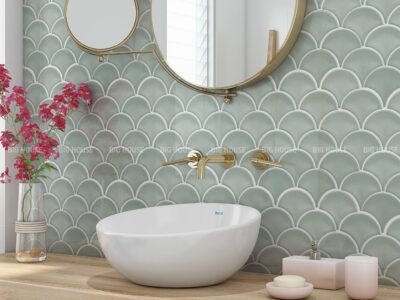 21 Mẫu gạch mosaic vảy cá Hiện đại, Thẩm mỹ, Giá tốt nhất