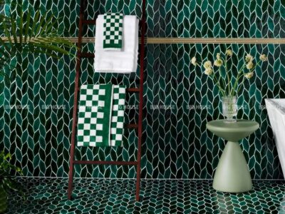 21 Mẫu gạch mosaic xanh Đẹp, Cá tính kèm Báo giá & Ứng dụng