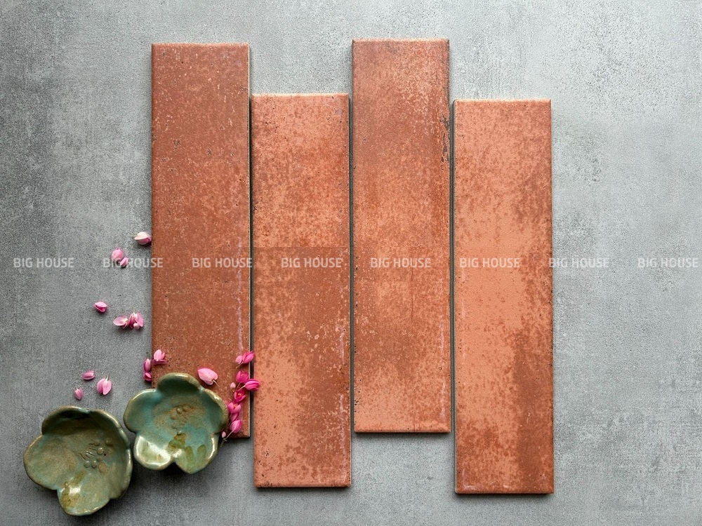 bề mặt gạch thẻ nhám