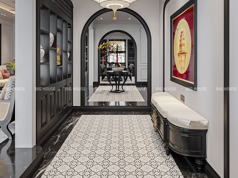 gạch bông indochine DZ8434