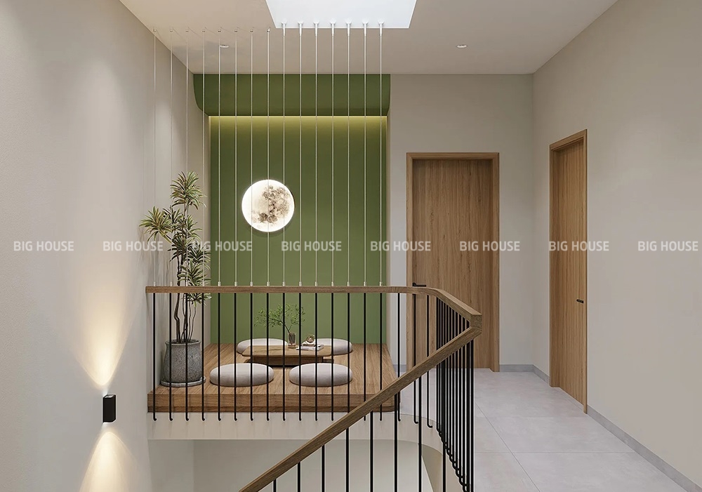 gạch ốp chân tường 12x60 phòng sinh hoạt chung