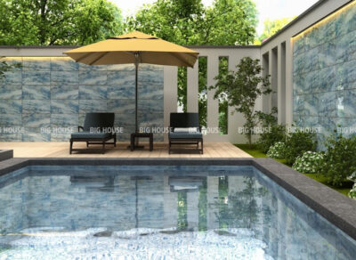 15 Mẫu gạch ốp chân tường màu xanh Đẹp kèm Giá & Ưu điểm
