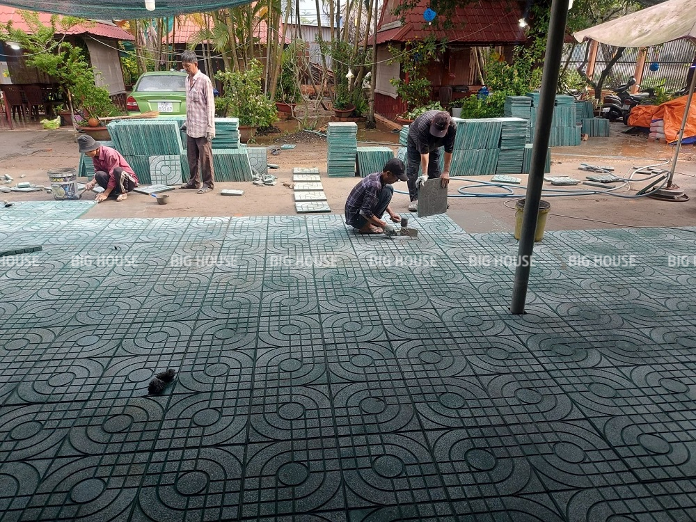 Gạch terrazzo 30x30 với khả năng chống trượt tốt Gạch terrazzo 30x30 với khả năng chống trượt tốt