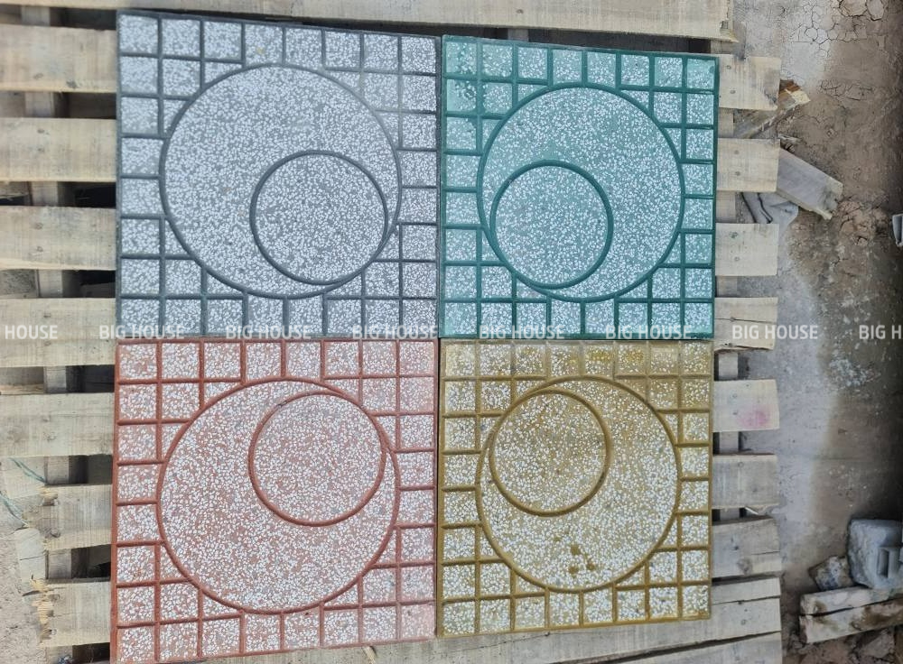 Gạch terrazzo lát vỉa hè 30x30 có nhiều mẫu mã và màu sắc được sử dụng cho nhiều không gian