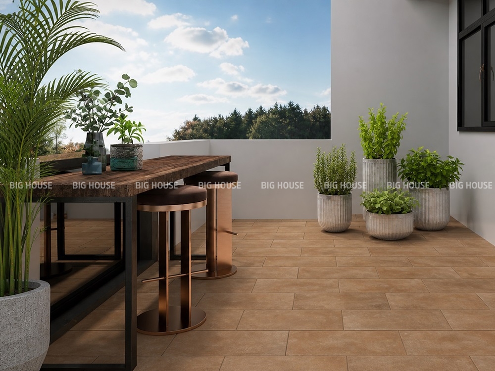 gạch lát nền màu vàng nâu Đồng Tâm 3060HOANGLIENSON001