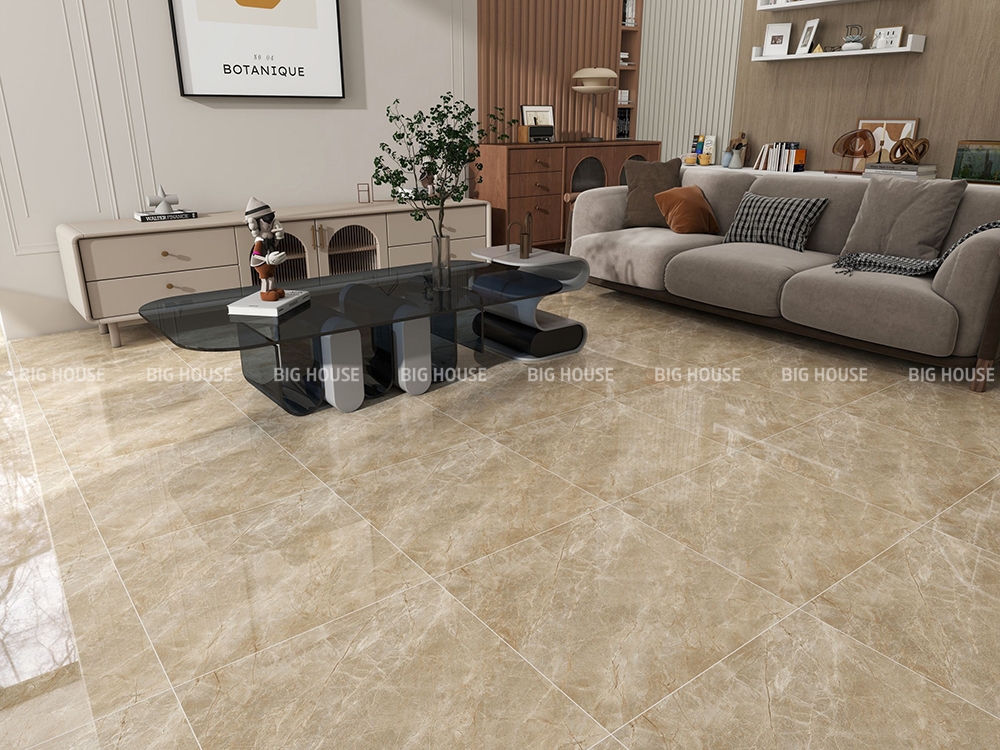 gạch lát nền nhà cấp 4 chống bám bẩn