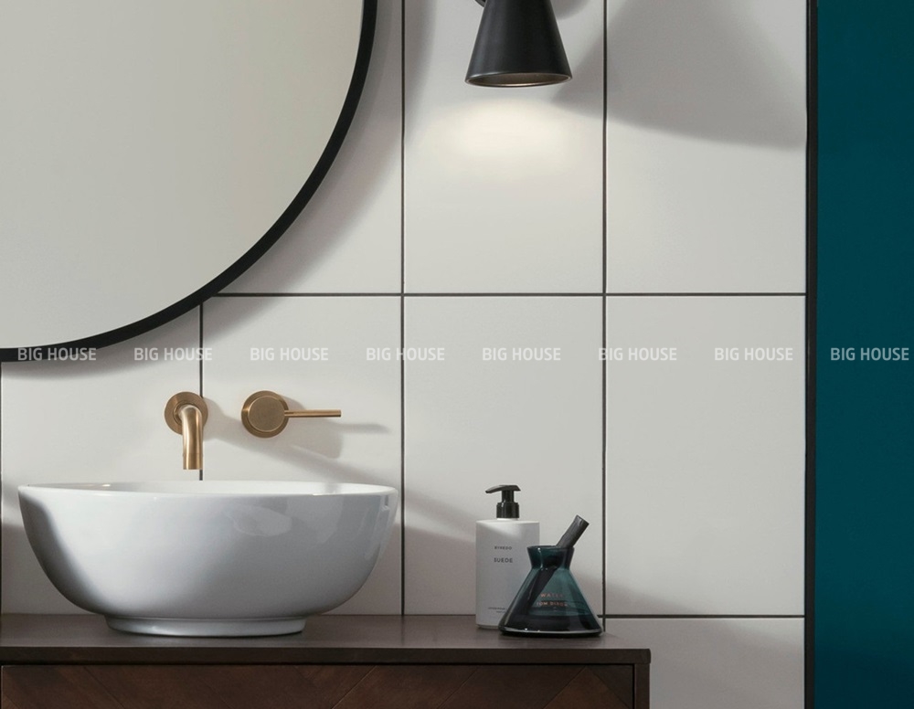 Gạch ốp tường 25x40 màu trắng