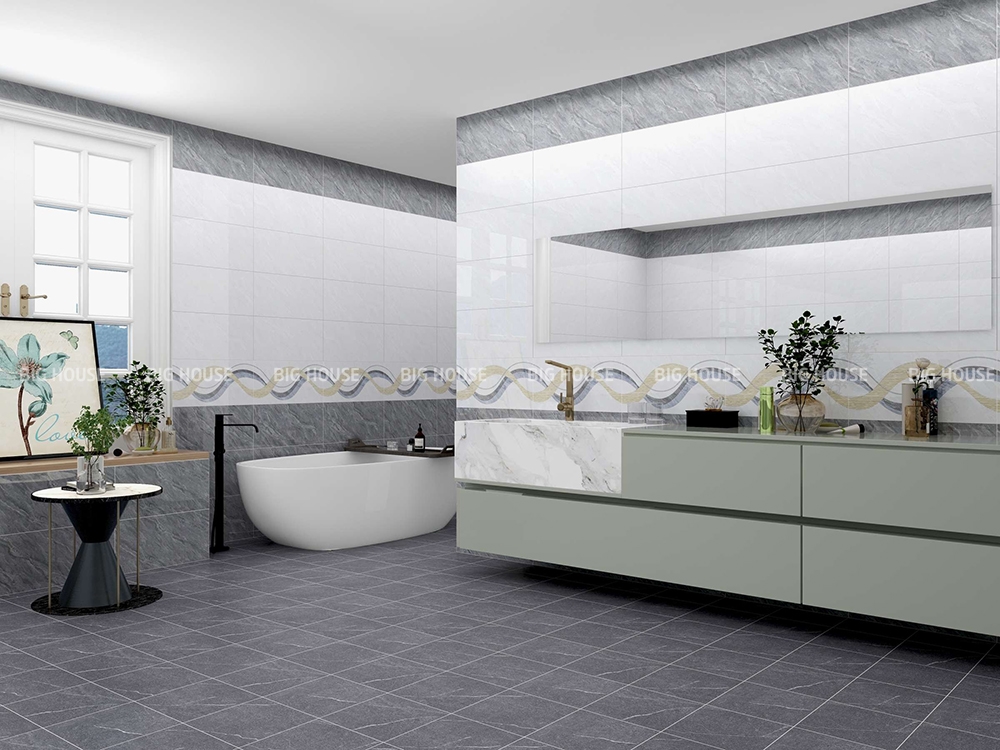 gạch ốp tường lượn sóng Prime 17469