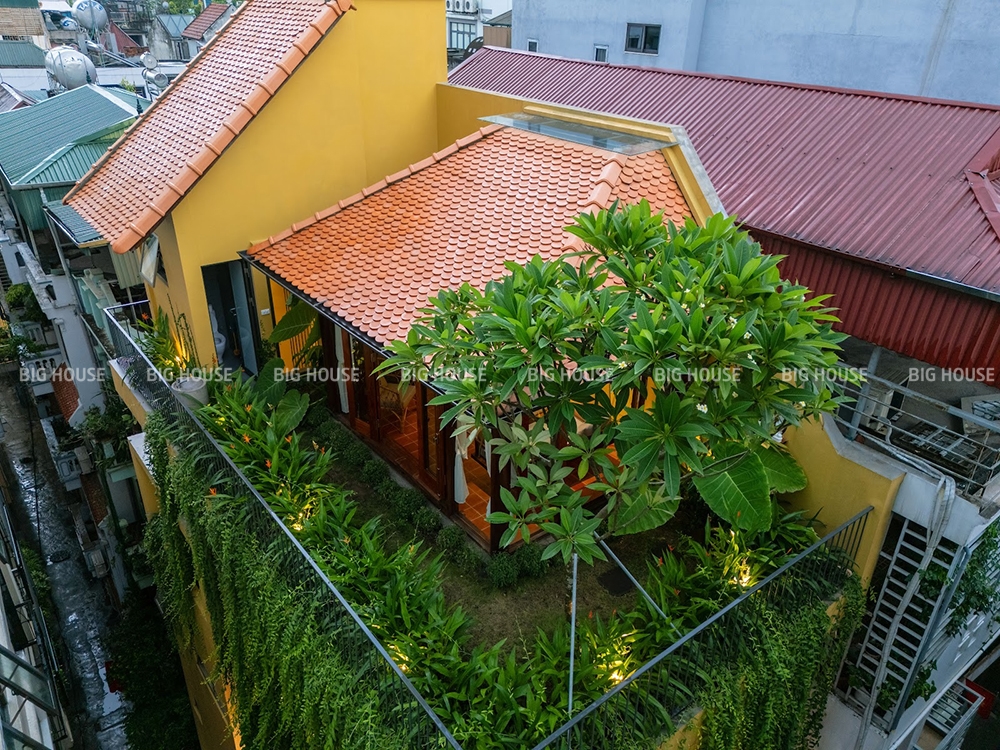 ngói vảy cá lợp biệt thự