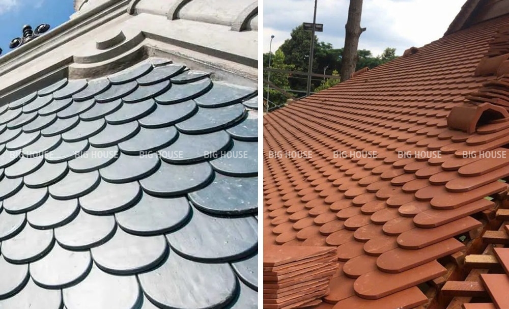 Ngói vảy cá lợp mái