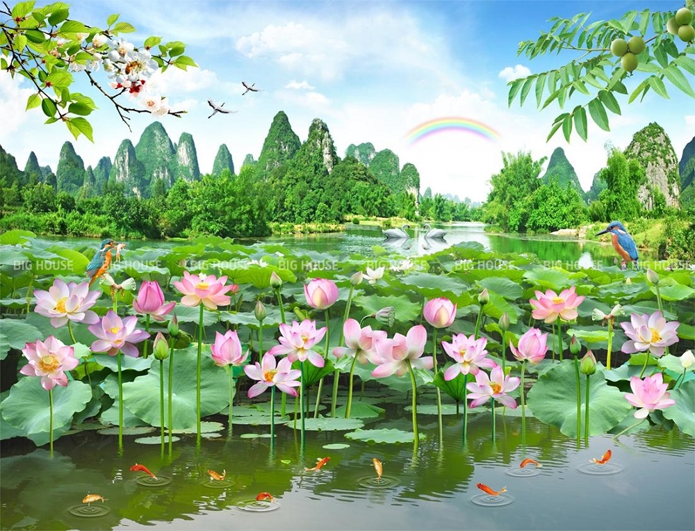 gạch ốp hoa sen